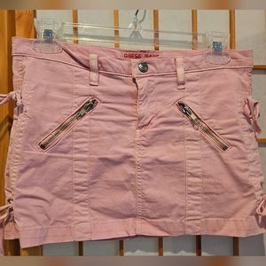 Pink Mini Skirt Guess